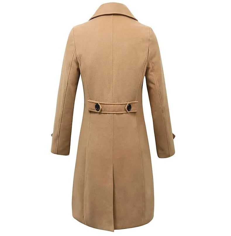 Harrison | Timeless Double-Breasted Overcoat