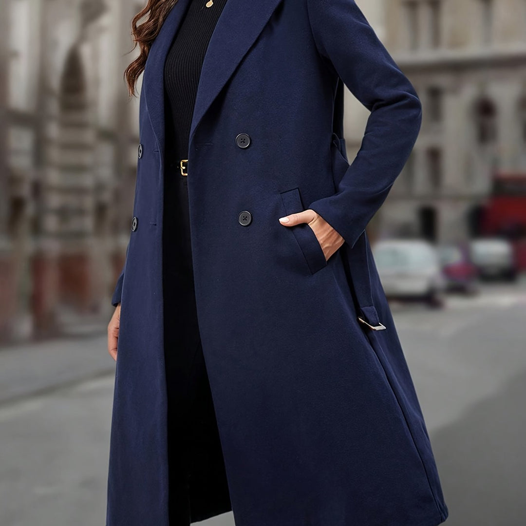 Elizabeth | Elegant Long Belted Coat