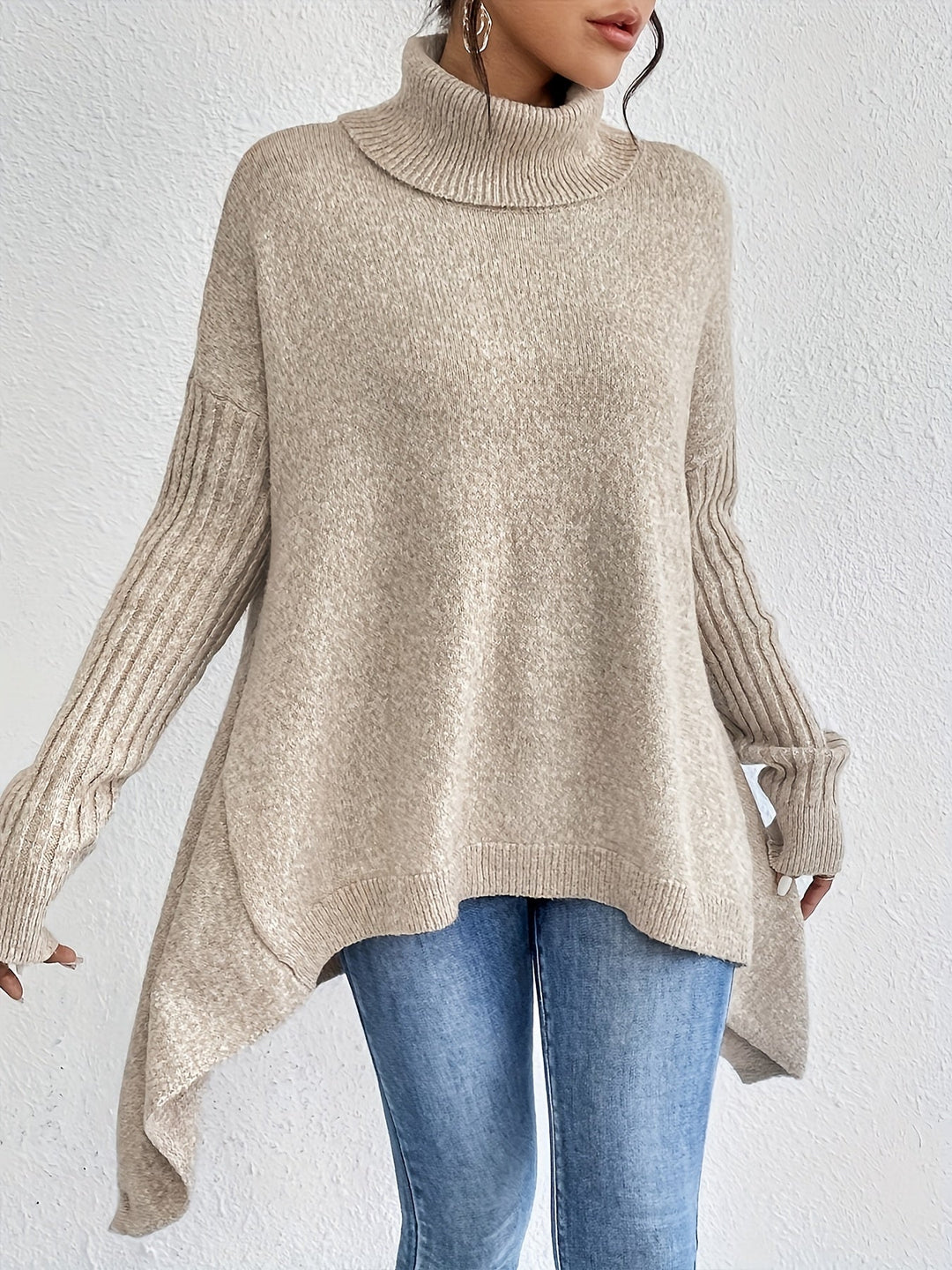 Avery | Relaxed Turtleneck Sweater