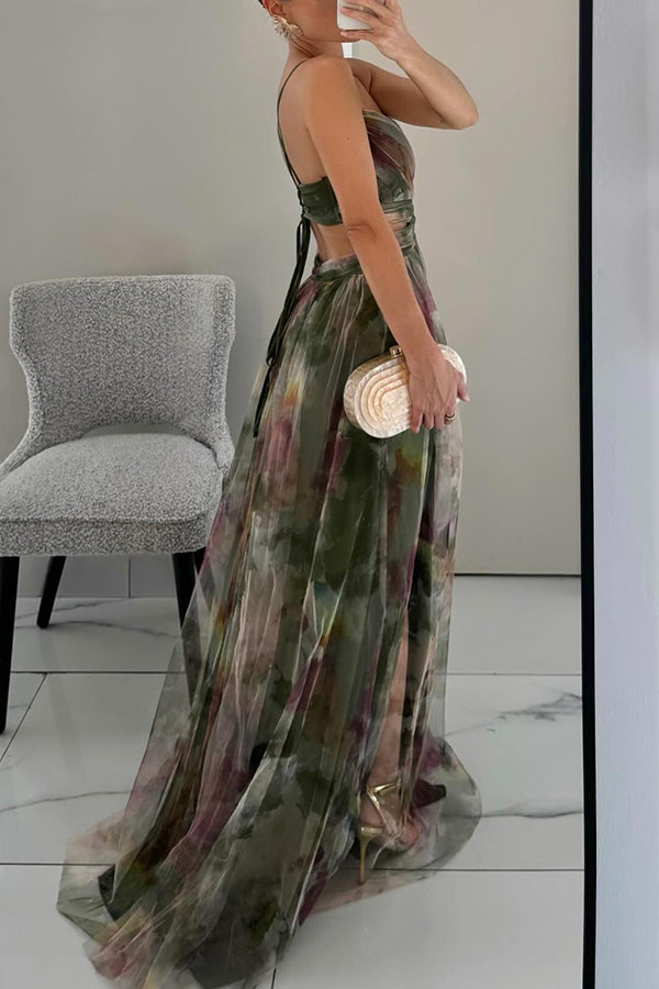 Giselle | Elegant Floral Maxi Dress