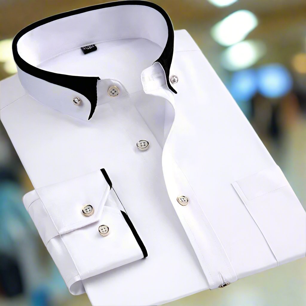 Wayne | Classic Long-Sleeve Shirt