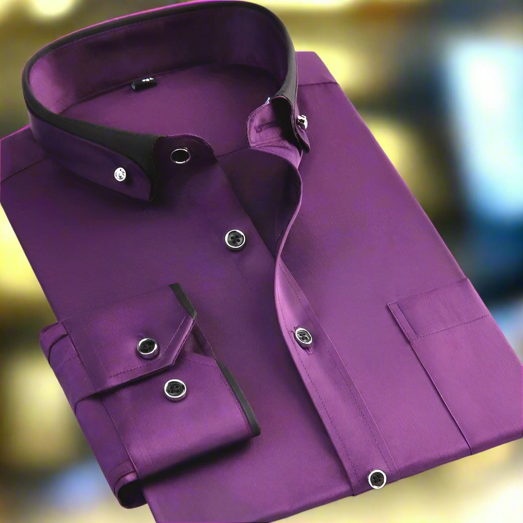 Wayne | Classic Long-Sleeve Shirt