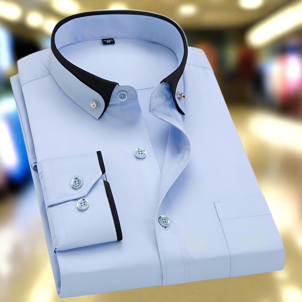Wayne | Classic Long-Sleeve Shirt