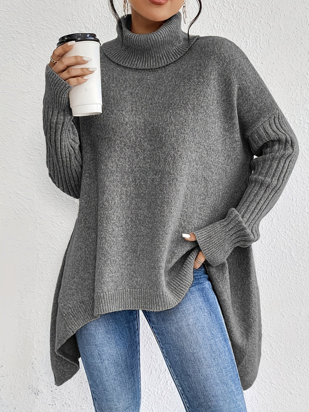 Avery | Relaxed Turtleneck Sweater