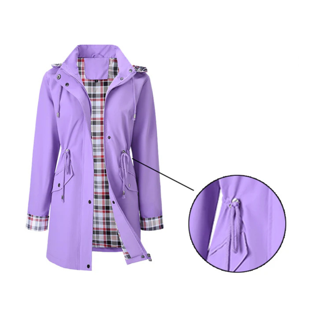Mary | Waterproof Hooded Raincoat