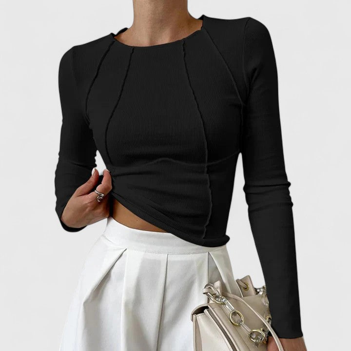 Emma | Elegant Long Sleeve Top