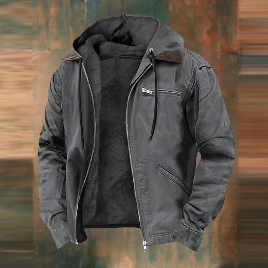 Mitchell | Classic Hooded Utility Jacket