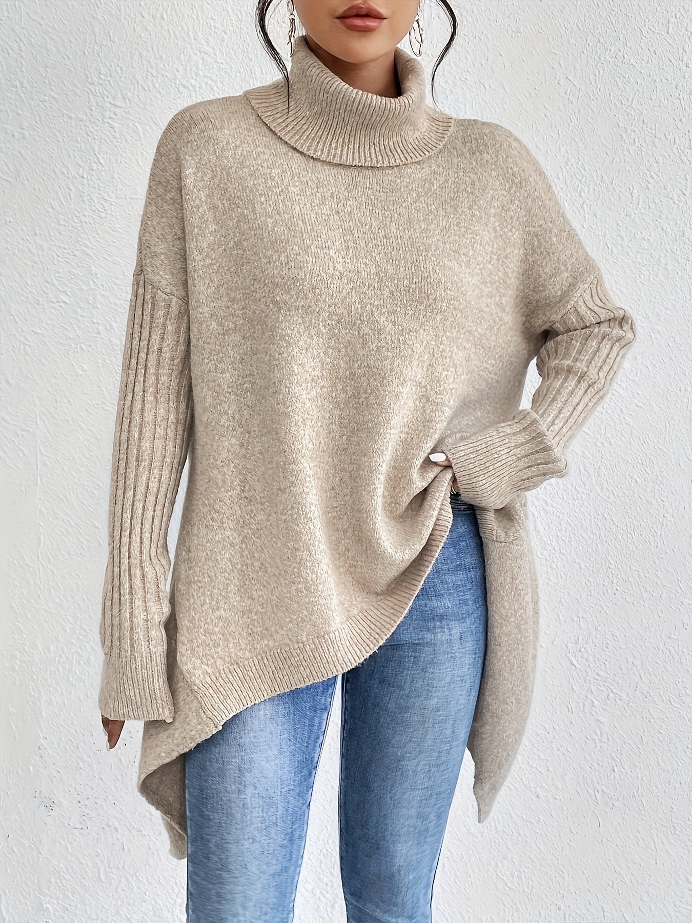 Avery | Relaxed Turtleneck Sweater