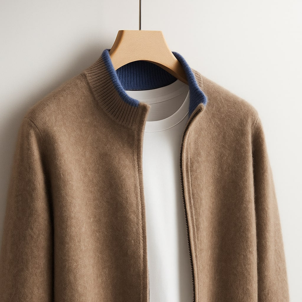Harvey | Premium Elegant Zip Jacket