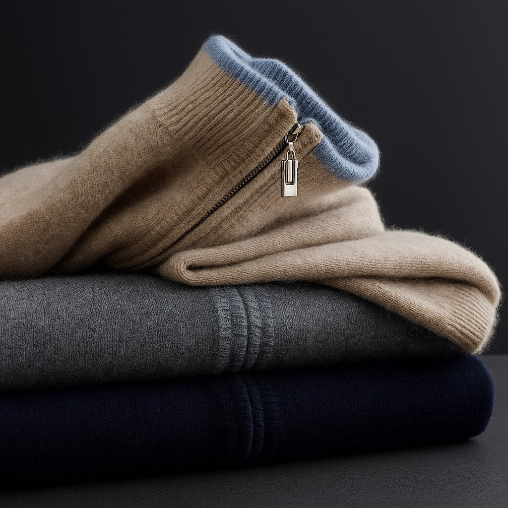 Harvey | Premium Elegant Zip Jacket