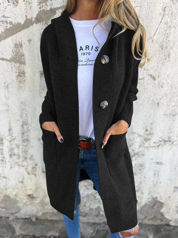 Viola | Long Cozy Knit Cardigan