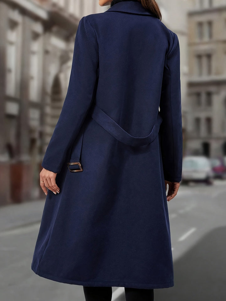 Elizabeth | Elegant Long Belted Coat