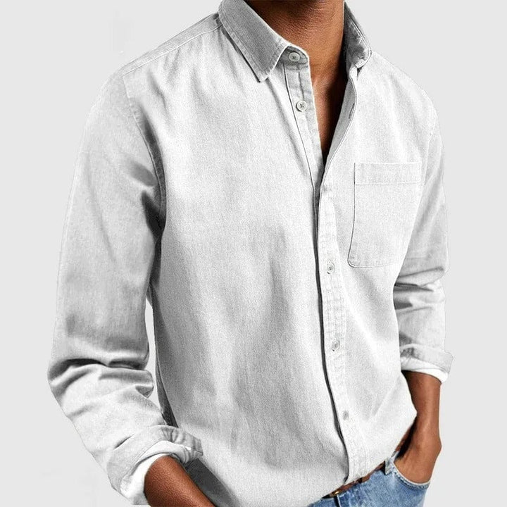 Caleb | Classic Button-Up Shirt