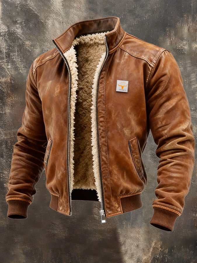 Lorenzo | Rugged Vintage Zip Jacket