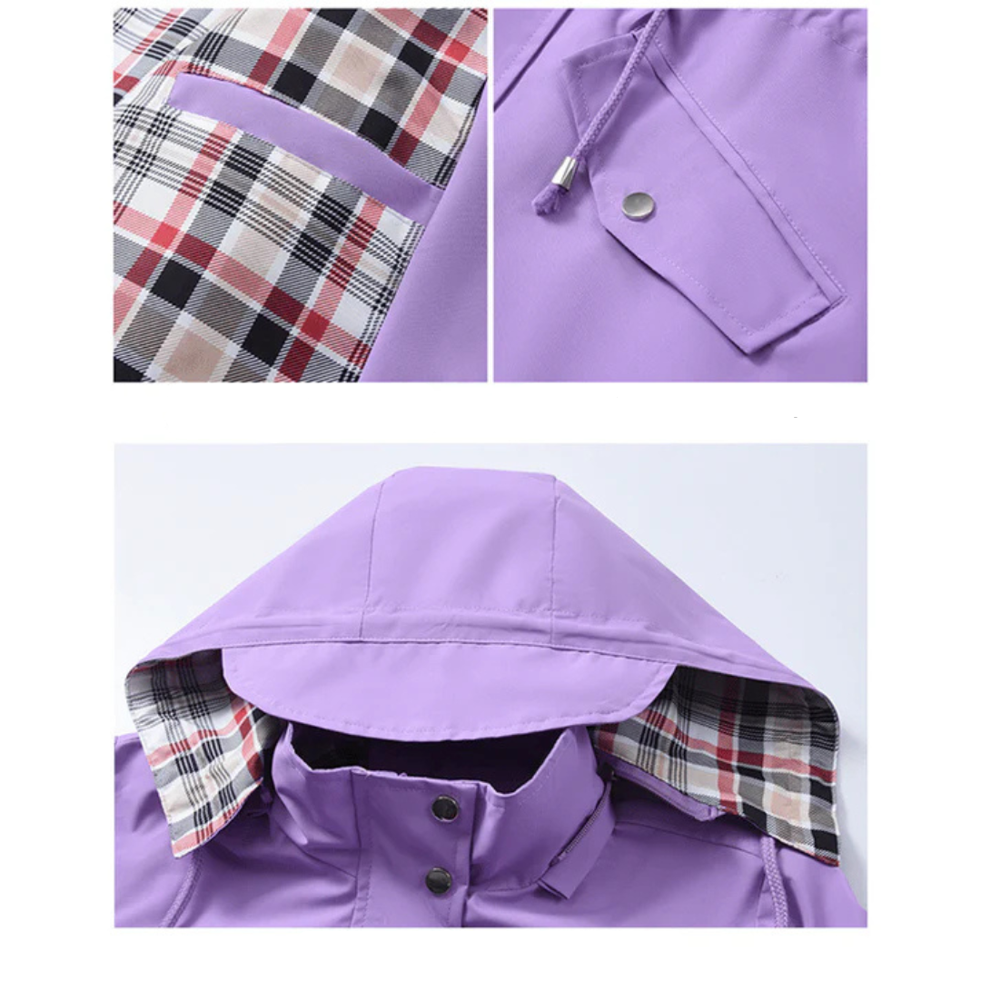 Mary | Waterproof Hooded Raincoat