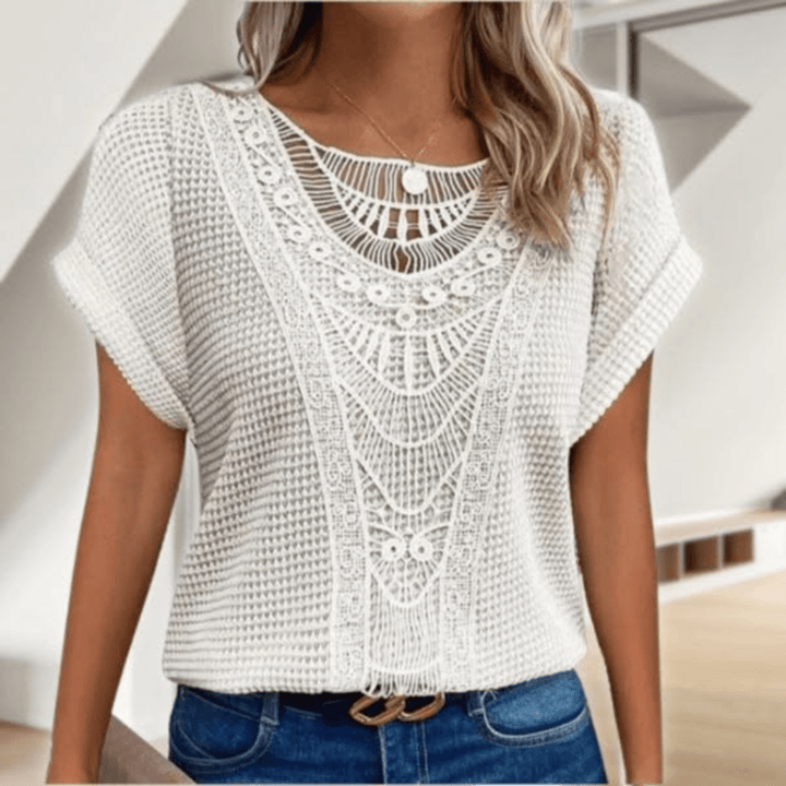 Sophie | Vintage Lace Detail Top