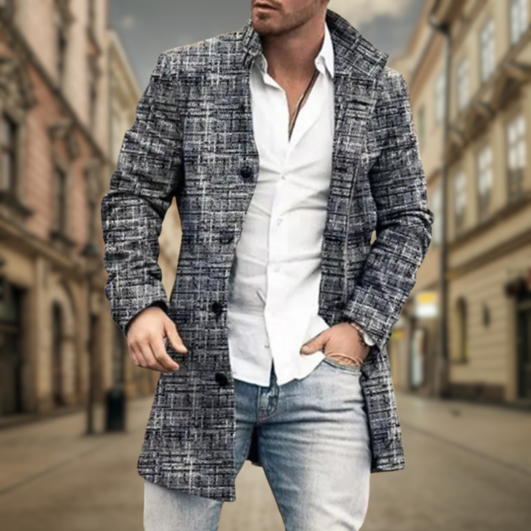 Harrison | Classic Long Overcoat