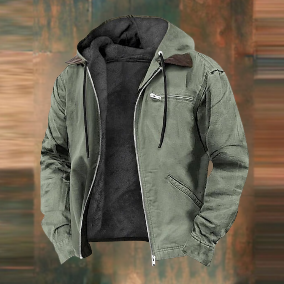 Mitchell | Classic Hooded Utility Jacket