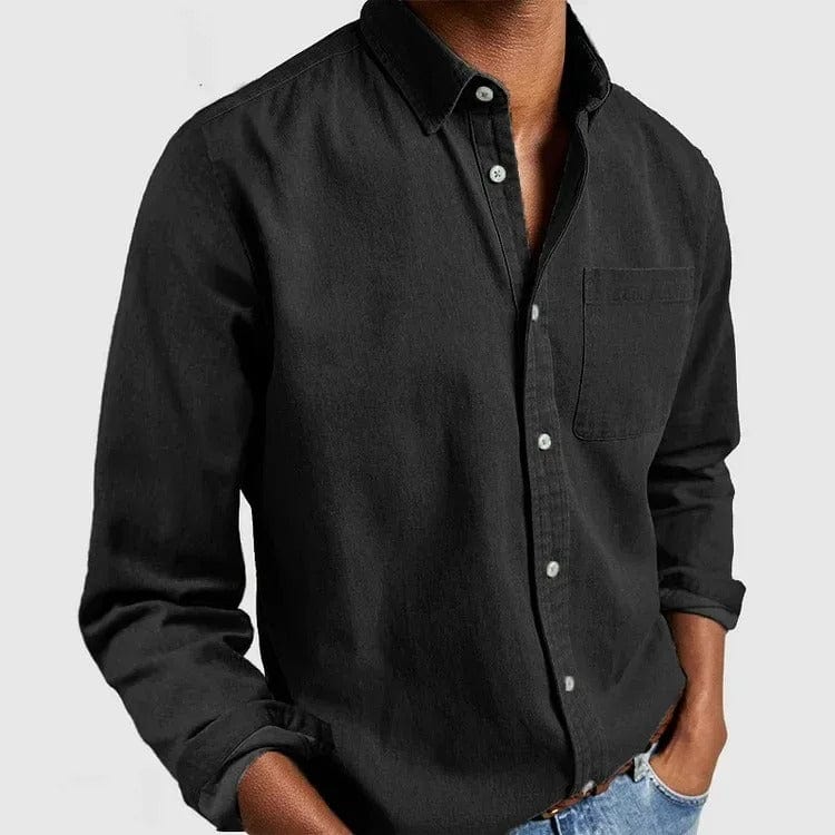 Caleb | Classic Button-Up Shirt