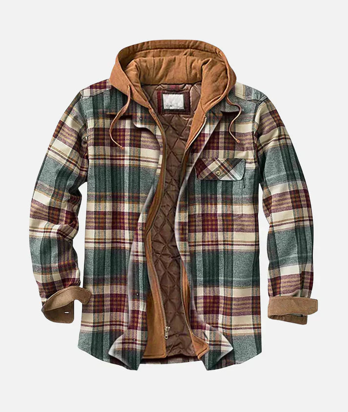 Allan | Vintage Quilted Flannel Jacket