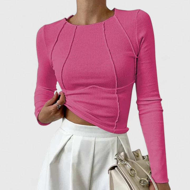 Emma | Elegant Long Sleeve Top