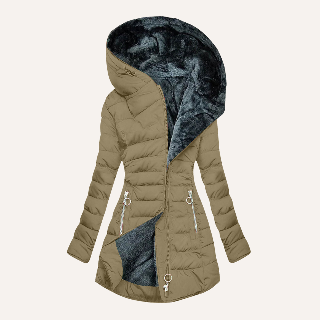 Gina | Cozy Fur-Lined Winter Coat