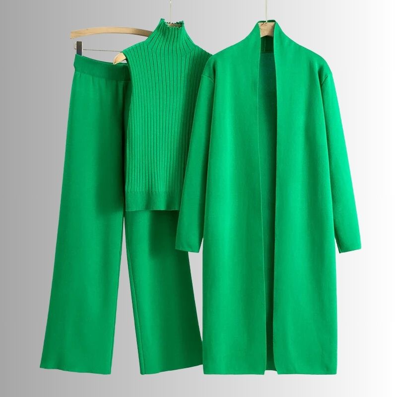 Aubrey | 3-Piece Elegant Knit Lounge Set