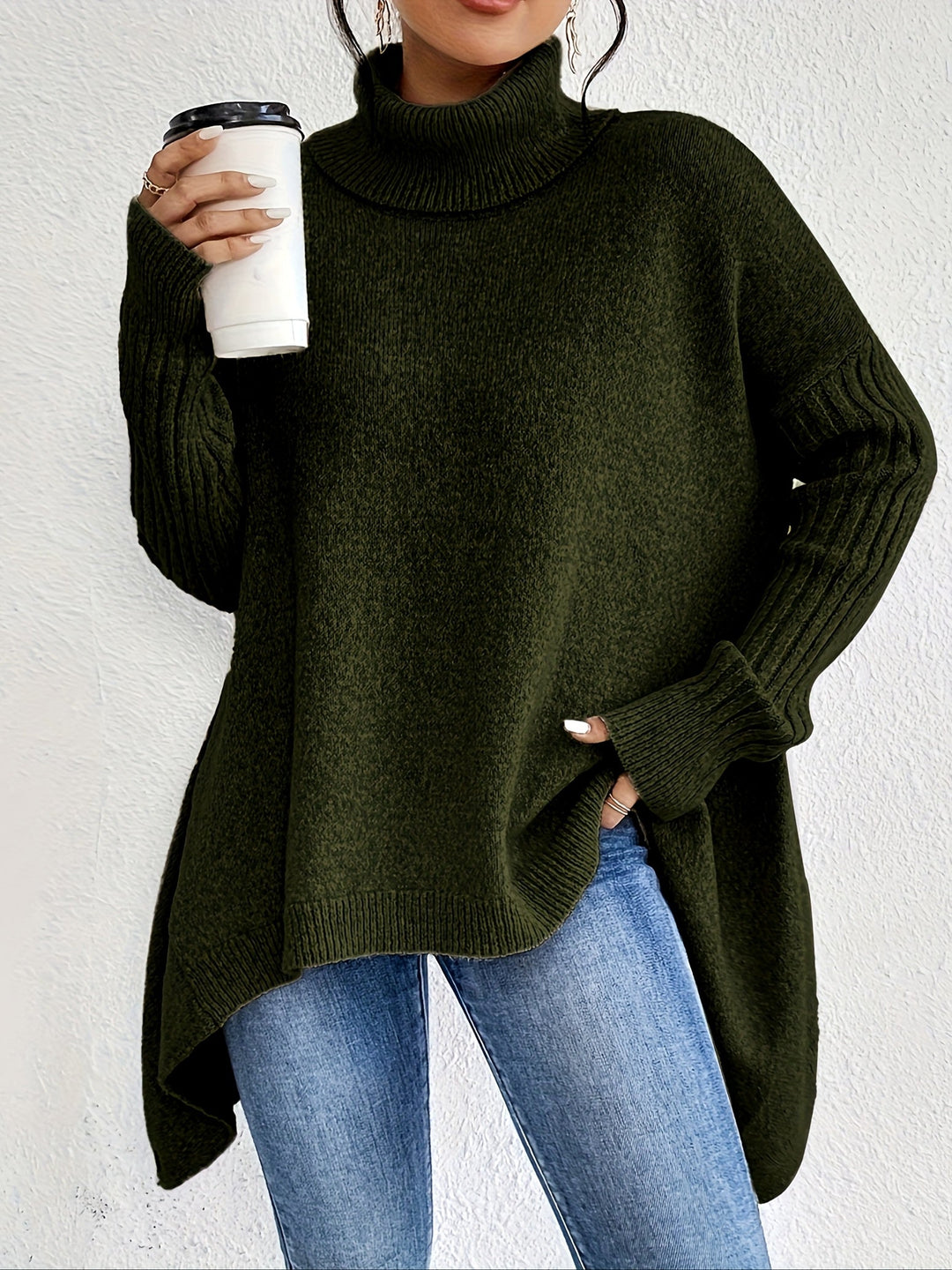 Avery | Relaxed Turtleneck Sweater