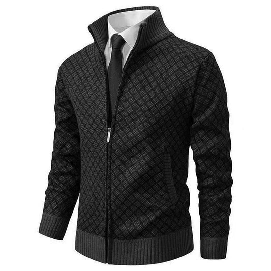 Mason | Classic Full-Zip Knit Cardigan