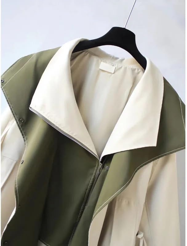 Mira | Oversized Double-Collar Drawstring Jacket