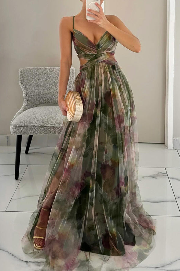 Giselle | Elegant Floral Maxi Dress