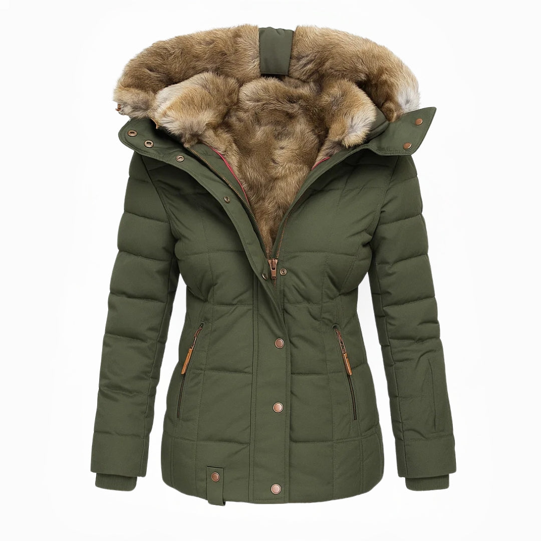 Helen | Comfortable Warm Winter Fur Jacket