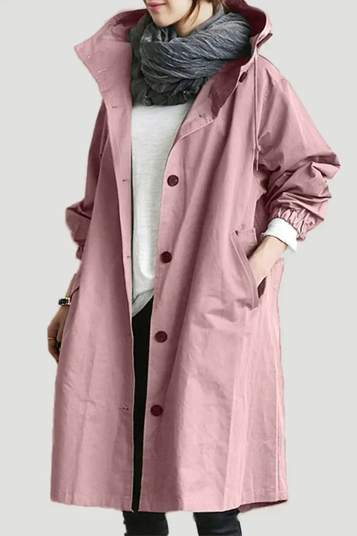 Anna | Hooded Trench Coat