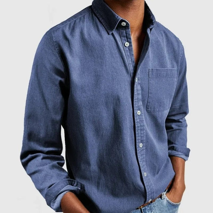 Caleb | Classic Button-Up Shirt