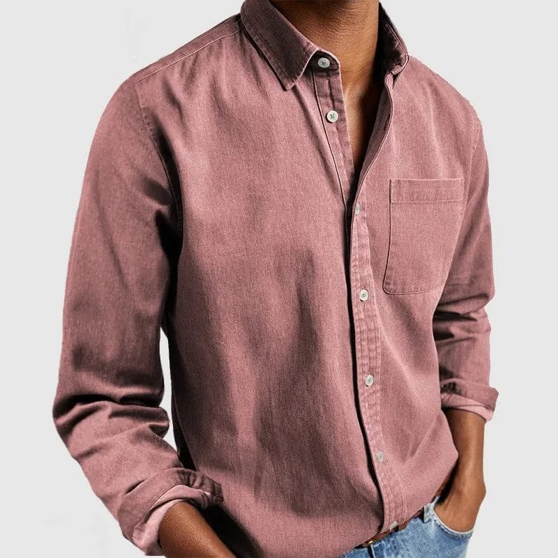 Caleb | Classic Button-Up Shirt