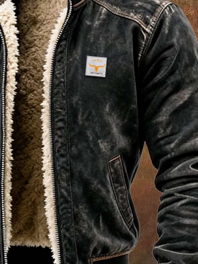 Lorenzo | Rugged Vintage Zip Jacket