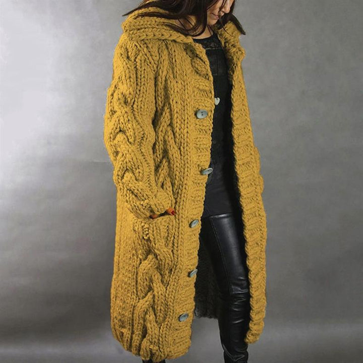 Delilah | Cozy Knitted Winter Coat
