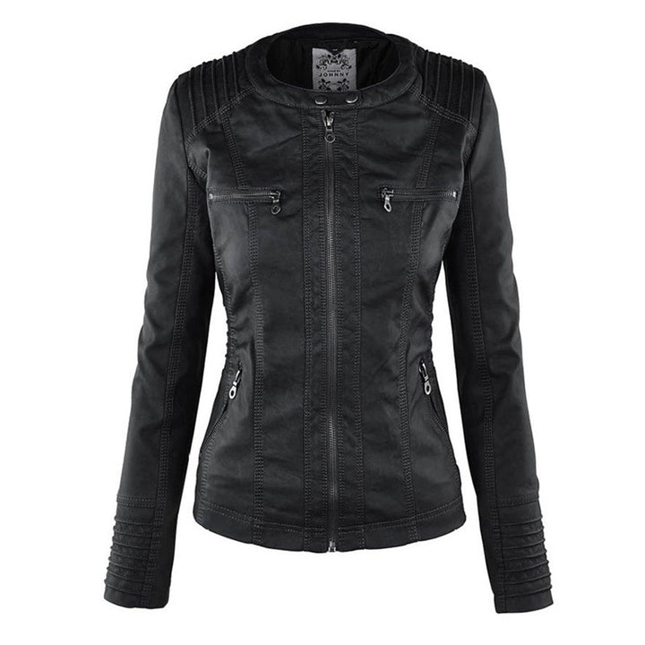 Elena | Timeless Chic Leather-Style Jacket