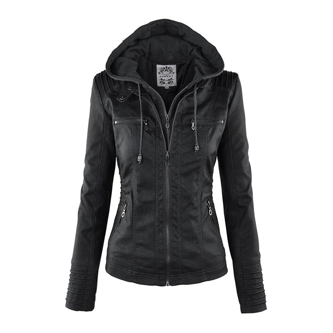 Elena | Timeless Chic Leather-Style Jacket