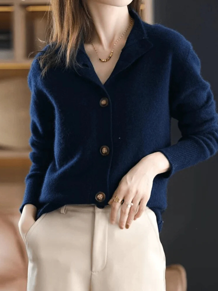Sofia | Elegant Button Cardigan