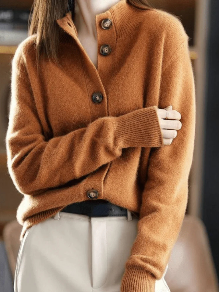 Sofia | Elegant Button Cardigan