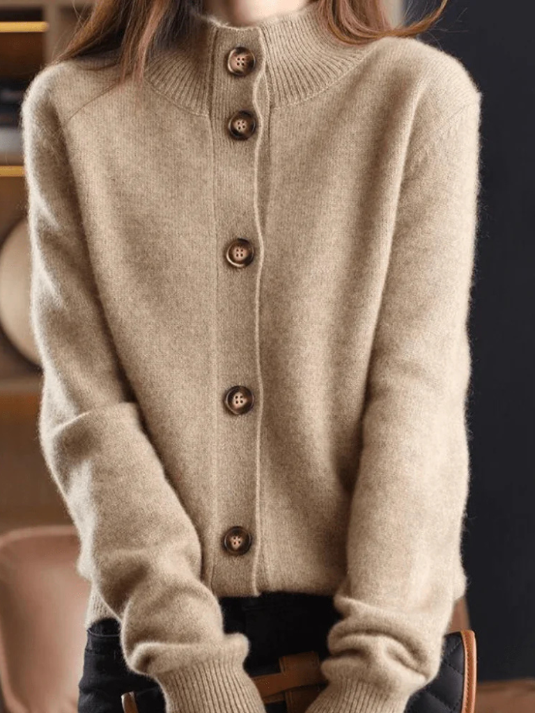 Sofia | Elegant Button Cardigan