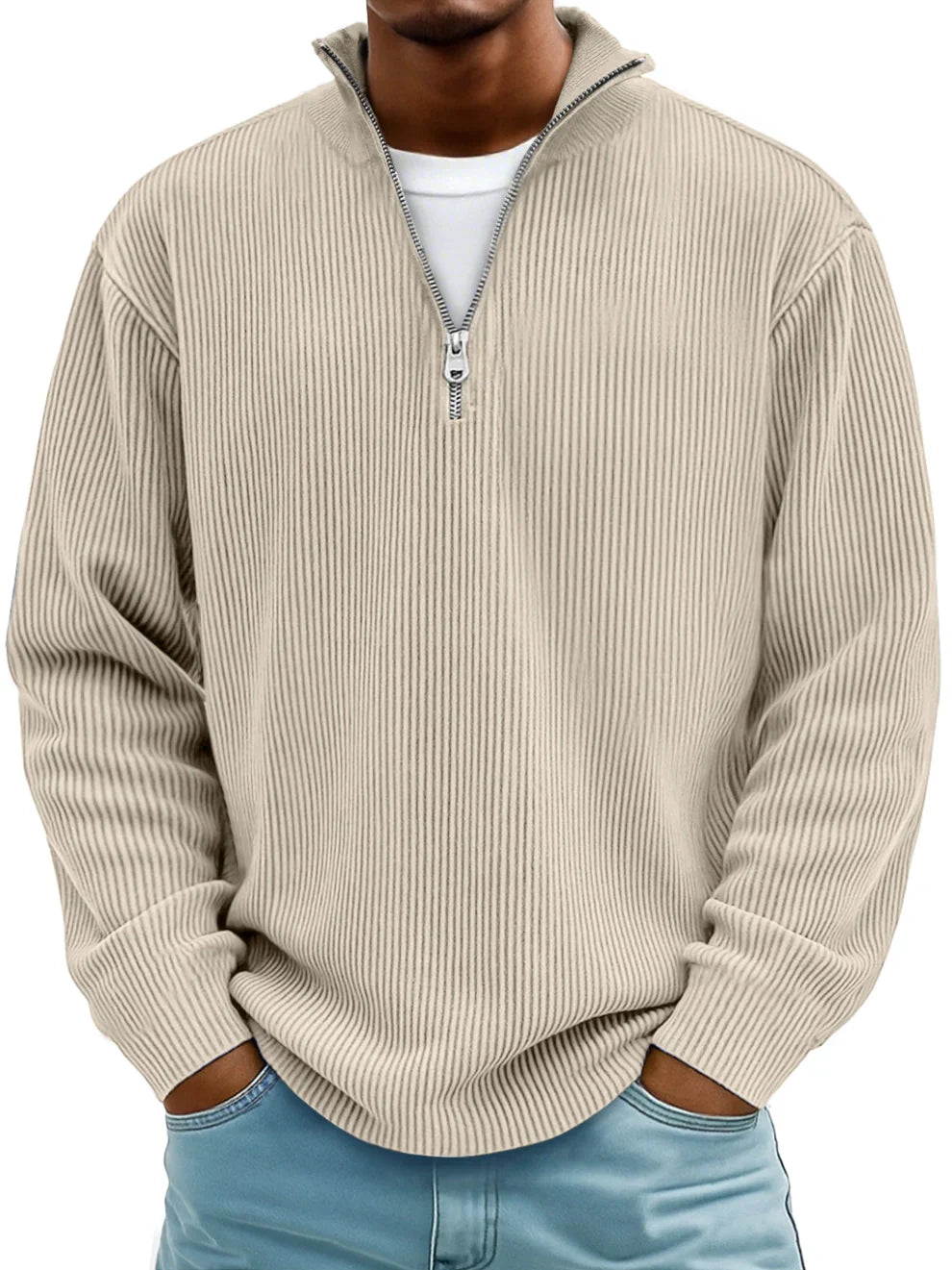 Owen | Classic & Stylish Quarter Zip Sweater