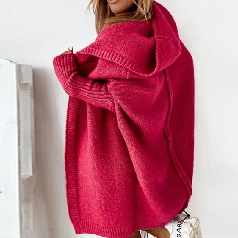 Lynn | Hooded Knit Cardigan