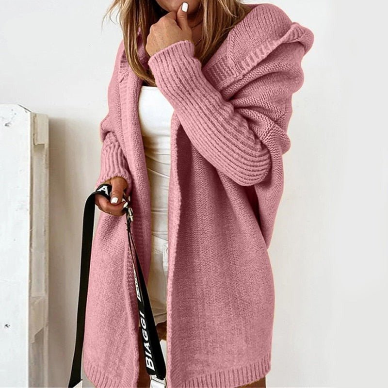 Lynn | Hooded Knit Cardigan