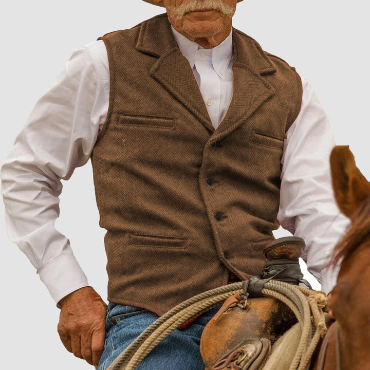 Weston | Refined Western-Inspired Classic Vest