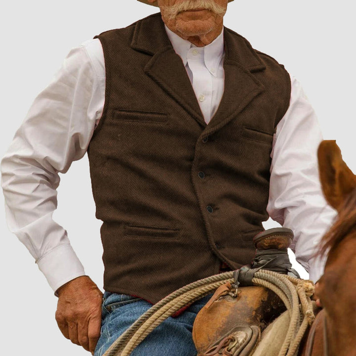 Weston | Refined Western-Inspired Classic Vest