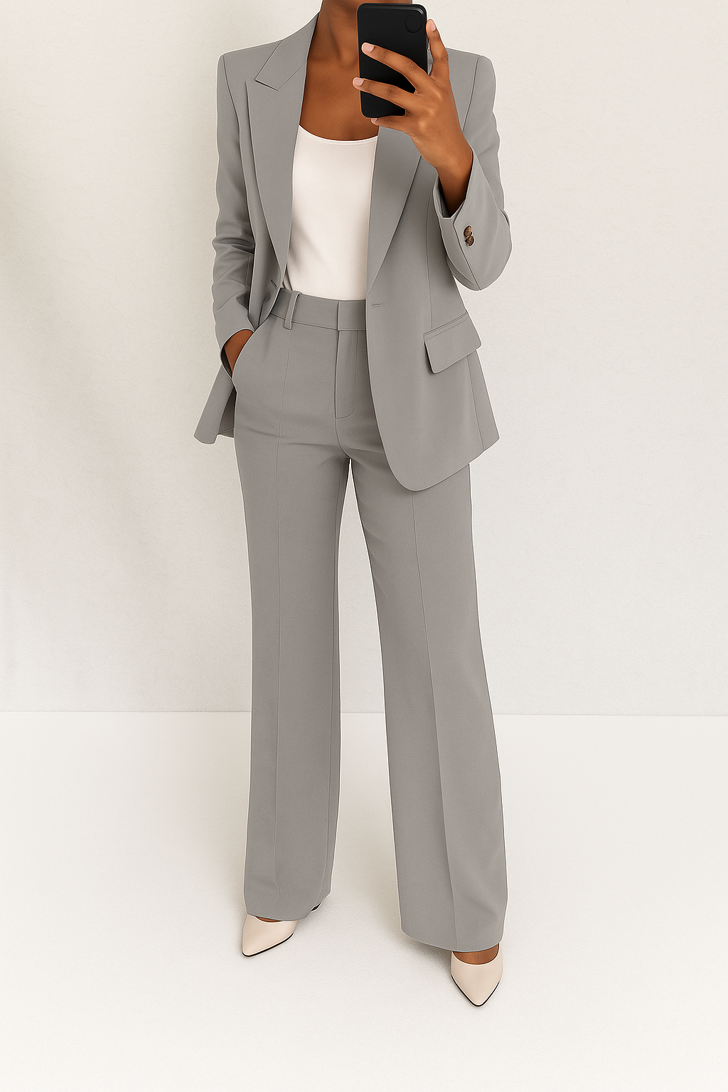 Ava | Chic Two-Piece Blazer & Trouser Set