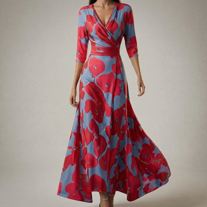 Emily - Luxury Floral Dress