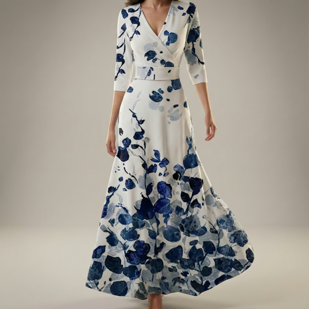 Emily - Luxury Floral Dress